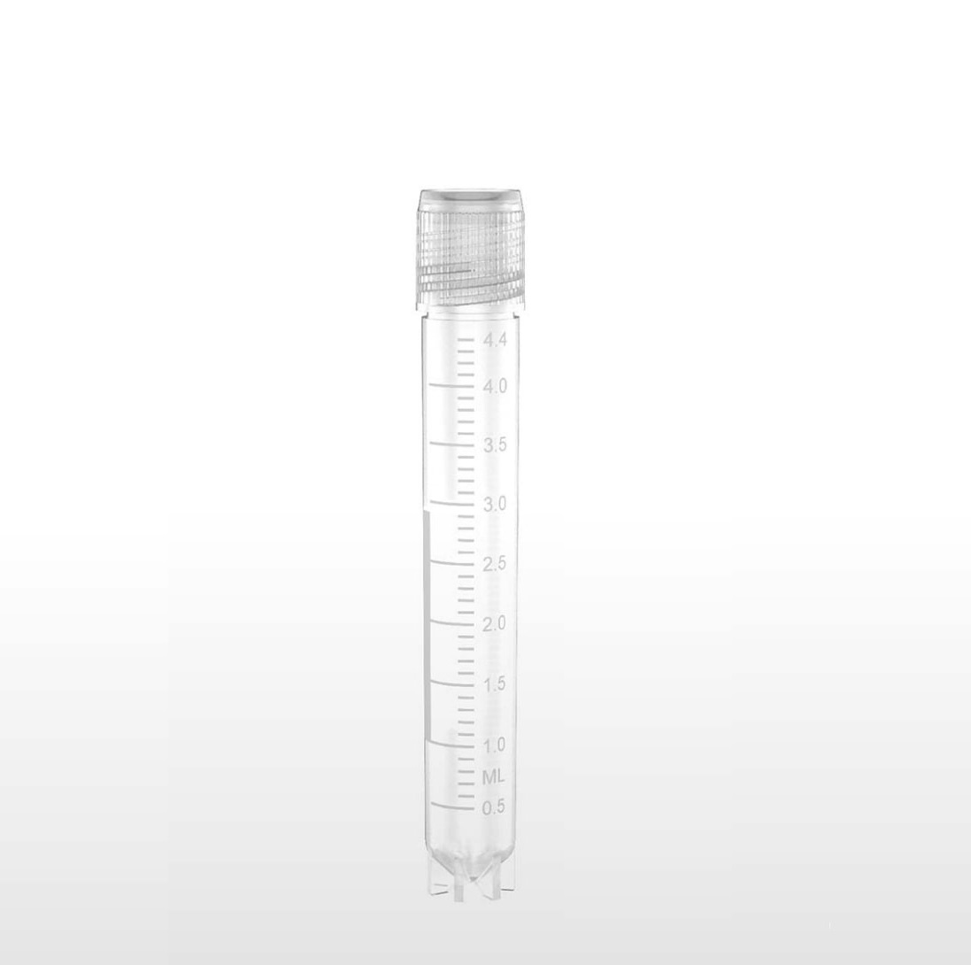Cryogenic Vials Tubes Round Bottom 5mL [ 500 Pcs ]