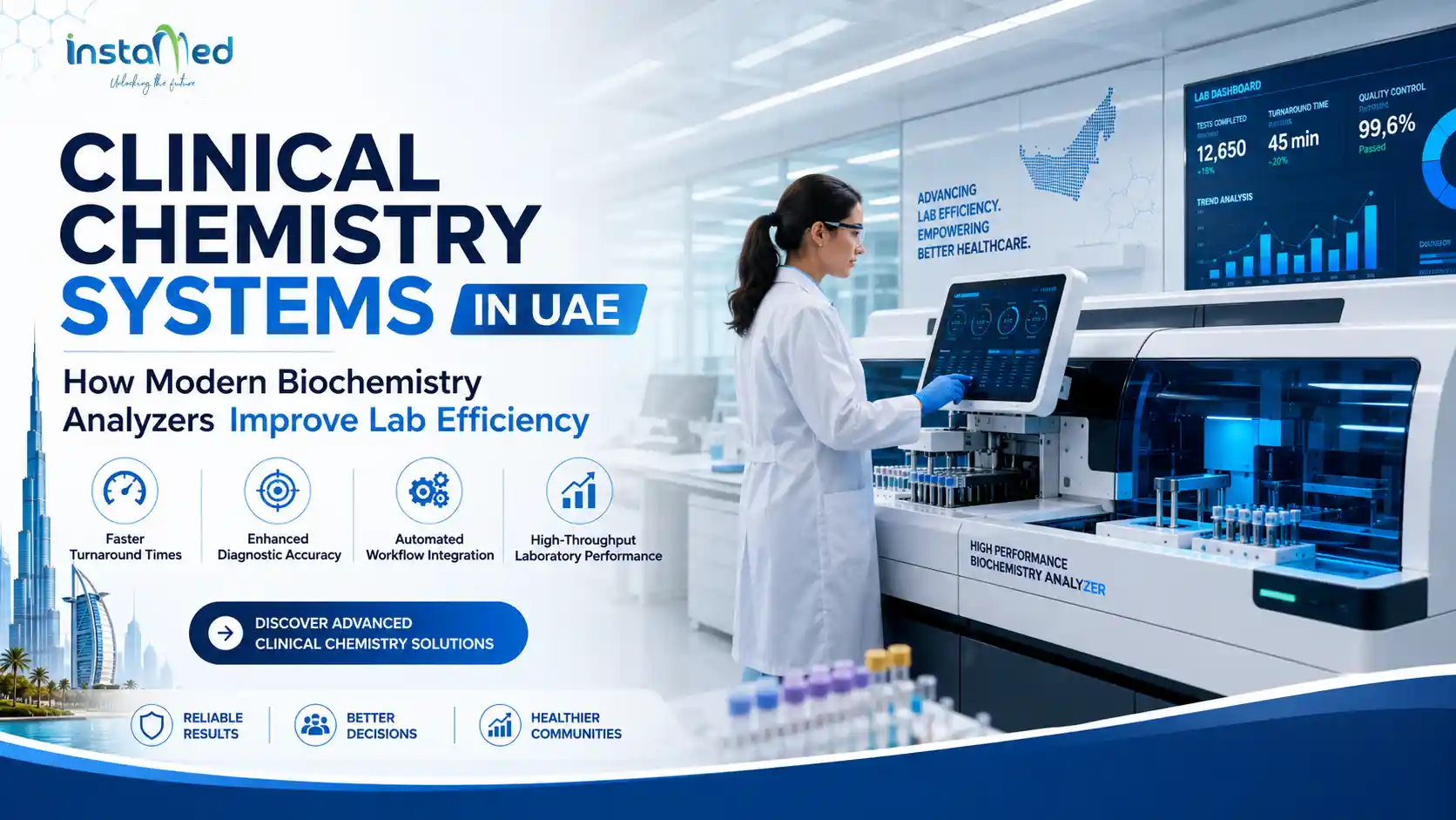 Clinical Chemistry Systems in UAE: How Modern Biochemistry Analyzers Improve Lab Efficiency